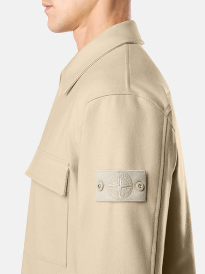 1200028 WOOL NYLON FLANNEL_STONE ISLAND GHOST