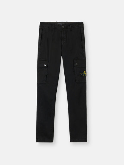 3100034 STRETCH ORGANIC BROKEN TWILL COTTON 'OLD' EFFECT