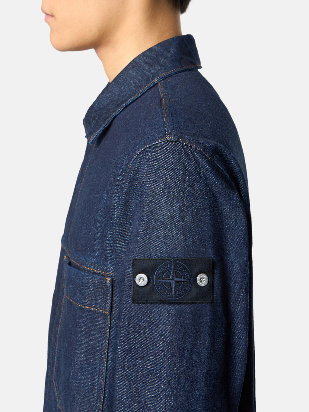 Q100027 INDIGO DENIM-RINSED
